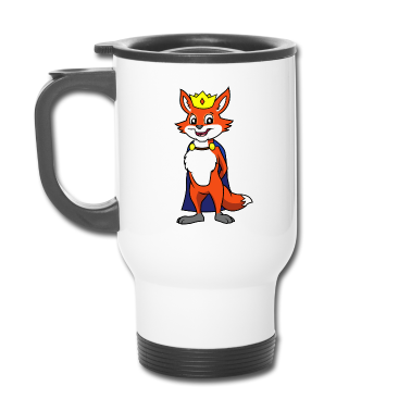 Partnerlook Thermobecher - Fuchs König Prinz - Partnerlook Männlich