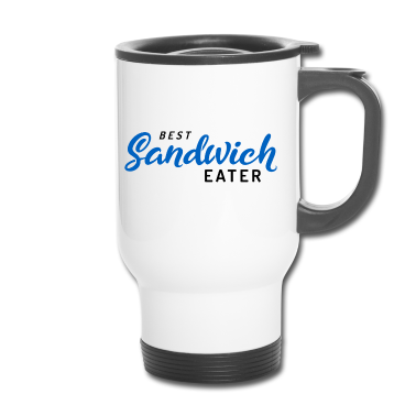 Partnerlook Thermobecher - Sandwich Partnerlook blau rosa