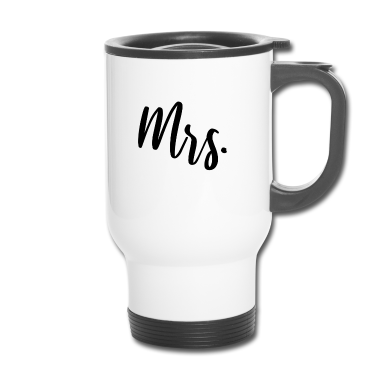 Partnerlook Thermobecher - Mr & Mrs Partnerlook Geschenk