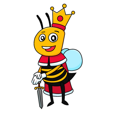 Motiv Bienen König Prinz - Partnerlook Männlich