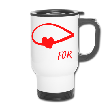 Partnerlook Thermobecher - Partnerlook Forever Valentinstag