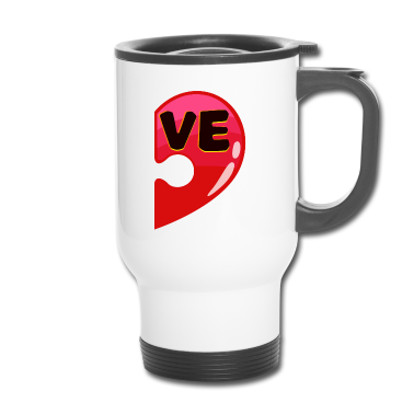 Partnerlook Thermobecher - Partnerlook | Liebe Herz Statement Paar Pärchen