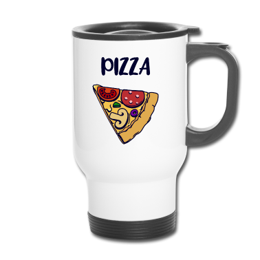 Partnerlook Thermobecher - Partnerlook | Pizza Pärchen Paar Verliebt Lustig