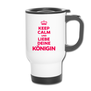 Partnerlook Thermobecher - Partnerlook | König Königin Paar Liebe Beziehung