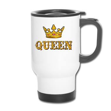 Partnerlook Thermobecher - Partnerlook | König Königin Partner Pärchen Liebe