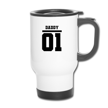Partnerlook Thermobecher - Daddy 01 Vater Tochter Partnerlook Vatertag