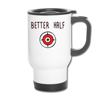 Partnerlook Thermobecher - Partnerlook | Bessere Hälfte Pärchen Paar Liebe