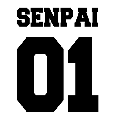 Motiv Senpai Waifu Partnerlook Otaku Geschenk Anime