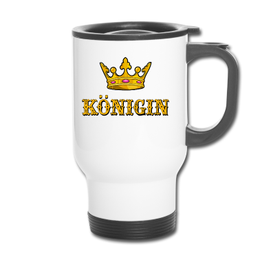 Partnerlook Thermobecher - Partnerlook | König Königin Partner Pärchen Liebe