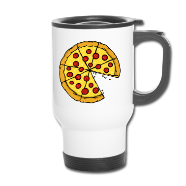 Partnerlook Thermobecher - Partnerlook | Pizza Liebe Paar Pärchen Lustig