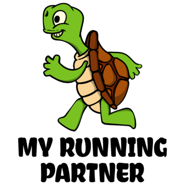 Motiv Partnerlook Langsam Laufen Rennen Joggen Marathon