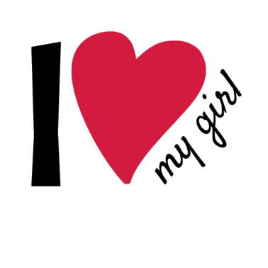 Motiv I love my girl partnershirt Partnerlook
