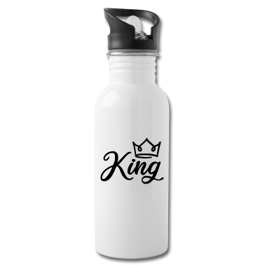 Partnerlook Trinkflasche - King Partnerlook