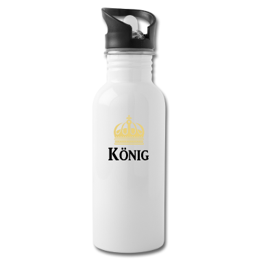 Partnerlook Trinkflasche - Partnerlook König