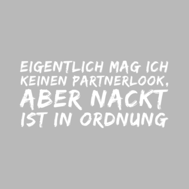 Motiv Partnerlook nur nackt