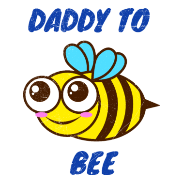 Motiv Schwangerschaftsankündigung Daddy to Bee Matching