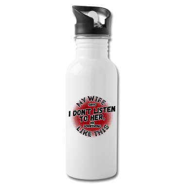 Partnerlook Trinkflasche - Valentinstag Spruch Partnerlook