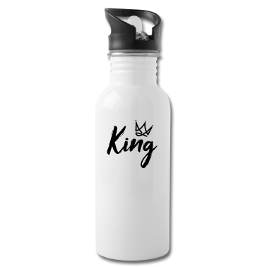 Partnerlook Trinkflasche - Partnerlook Paar King