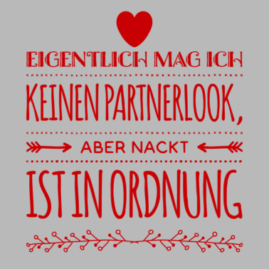 Motiv eigentlich mag ich keinen Partnerlook
