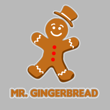 Motiv Lebkuchenmann Partnerlook zu Weihnachten