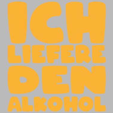 Motiv Partnerlook - Ich liefere den Alkohol