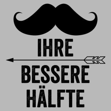 Motiv Bessere Hälfte | Bart | Partnerlook