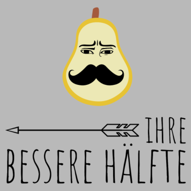 Motiv Bessere Hälfte | Birne | Partnerlook