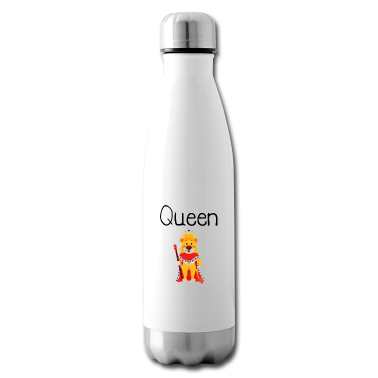 Partnerlook Trinkflasche - King Queen Partnerlook