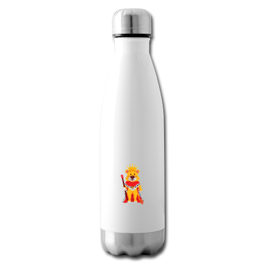 Partnerlook Trinkflasche - King Queen Partnerlook