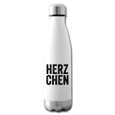 Partnerlook Trinkflasche - Herzchen | Herz & Herzchen | Partnerlook | schwarz