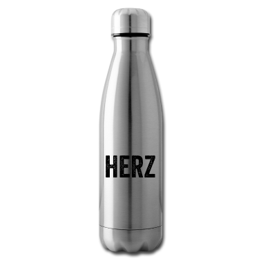 Partnerlook Trinkflasche - Herz | Herz & Herzchen | Partnerlook | schwarz