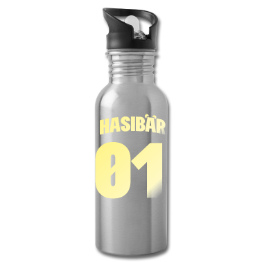 Partnerlook Trinkflasche - Partnerlook No. 1 (Hasibär) - gold