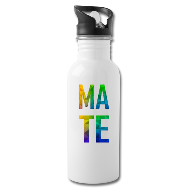 Partnerlook Trinkflasche - Mate- Partnerlook (Soul) Mate- Polygon