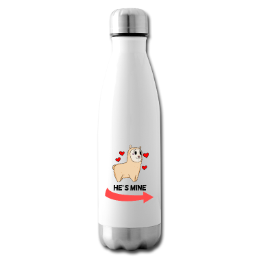Partnerlook Trinkflasche - He is Mine - Partnerlook 1