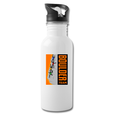 Partnerlook Trinkflasche - Boulder Team Partnerlook Klettern Bergsteigen