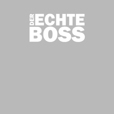 Motiv der echte Boss. Partnerlook. Frau. Freundin.