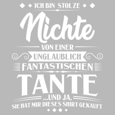 Motiv Nichte Tante Partnerlook Geschenk