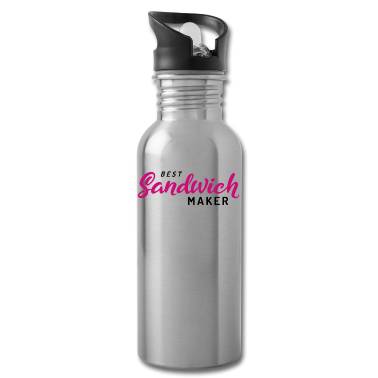 Partnerlook Trinkflasche - Sandwich Partnerlook rosa blau