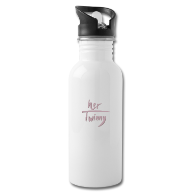 Partnerlook Trinkflasche - Partnerlook (her Twinny) für Zwillinge