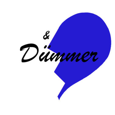 Motiv Dumm und Dümmer- Partnershirt. Partnerlook.