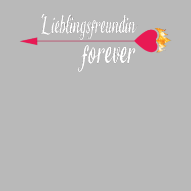 Motiv Lieblings Freundin Partnerlook forever
