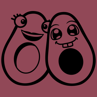 Motiv avocado paar girl frau weiblich liebe paerchen tea