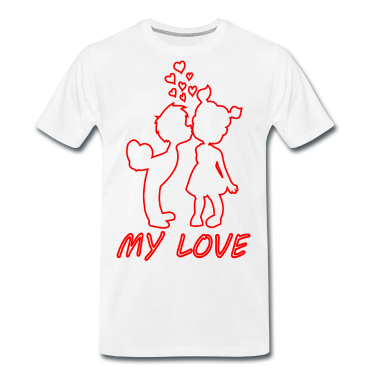 Pärchen T-Shirt - paerchen my love