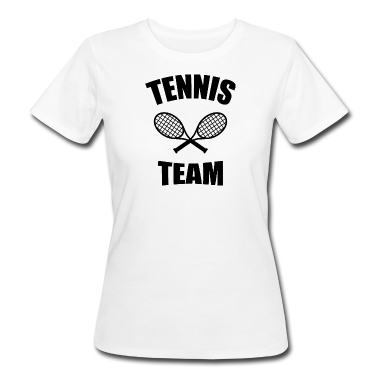 Pärchen T-Shirt - tennis team mannschaft duo partner paerchen