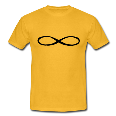 Pärchen T-Shirt - unendlich symbol geschwister paerchen geschrieben