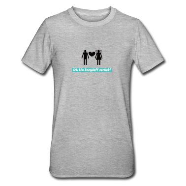 Pärchen T-Shirt - Beziehung verheiratet Einsam Partner Paerchen Sing