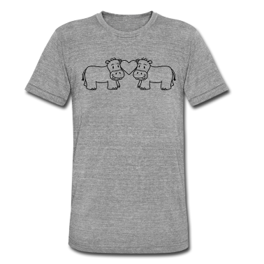 Pärchen T-Shirt - team 2 freunde paar paerchen liebe verli