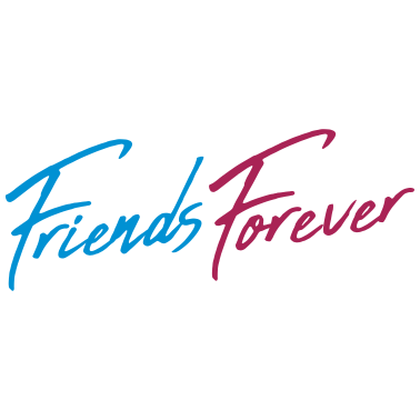 Motiv friends forever paerchen geschrieben cool logo cre