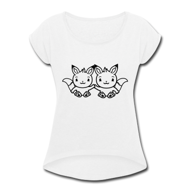 Pärchen T-Shirt - 2 freunde team paar paerchen geschwister brueder w