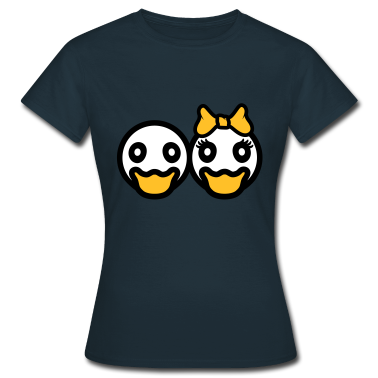 Pärchen T-Shirt - 2 freunde team paar liebe verliebt paerchen gesich